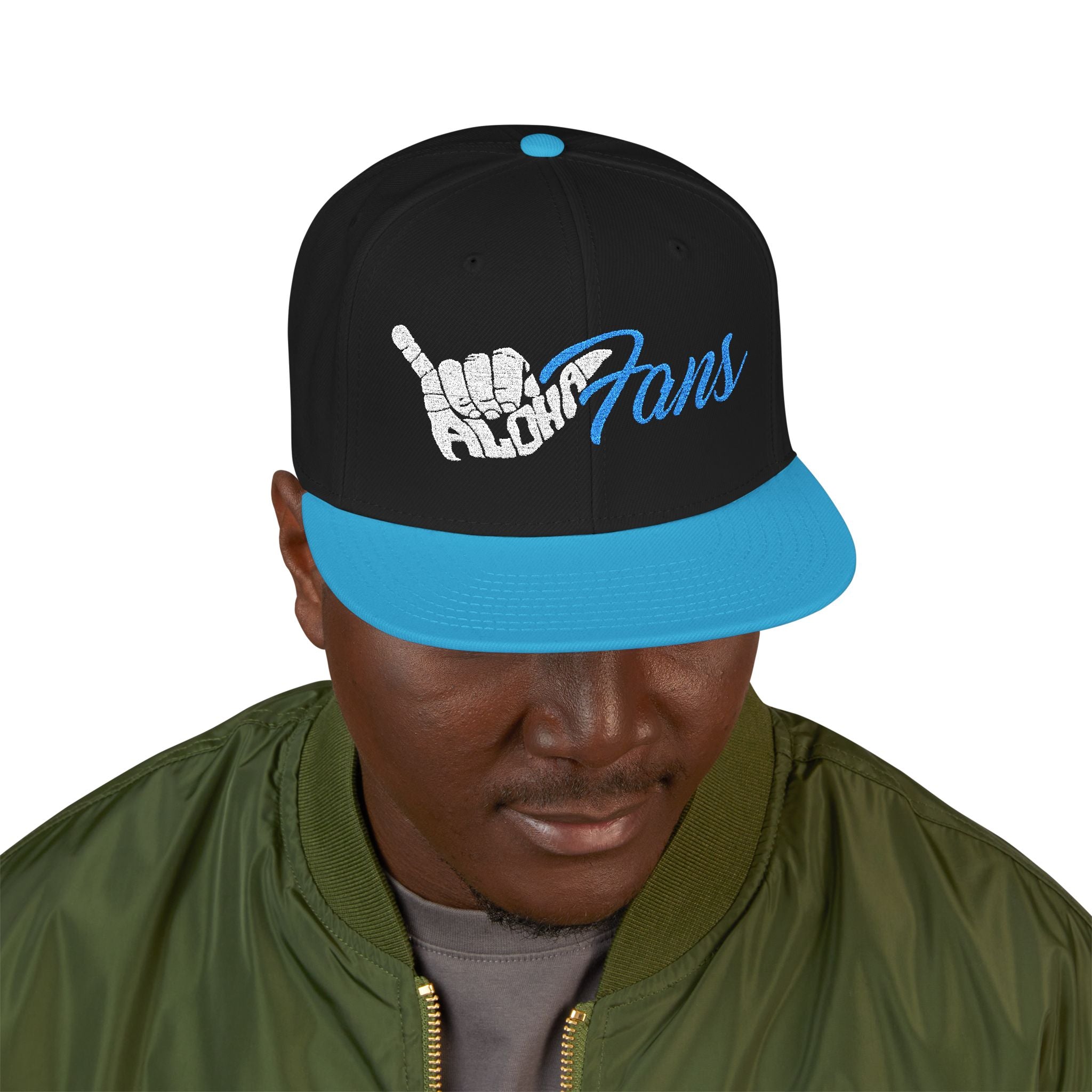 Copy of Snapback Cap Aloha Fans Embroidered