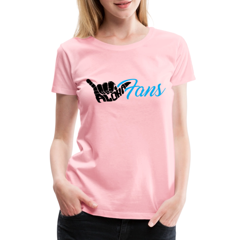 Aloha Fans Women's V-Neck T-Shirt - pink