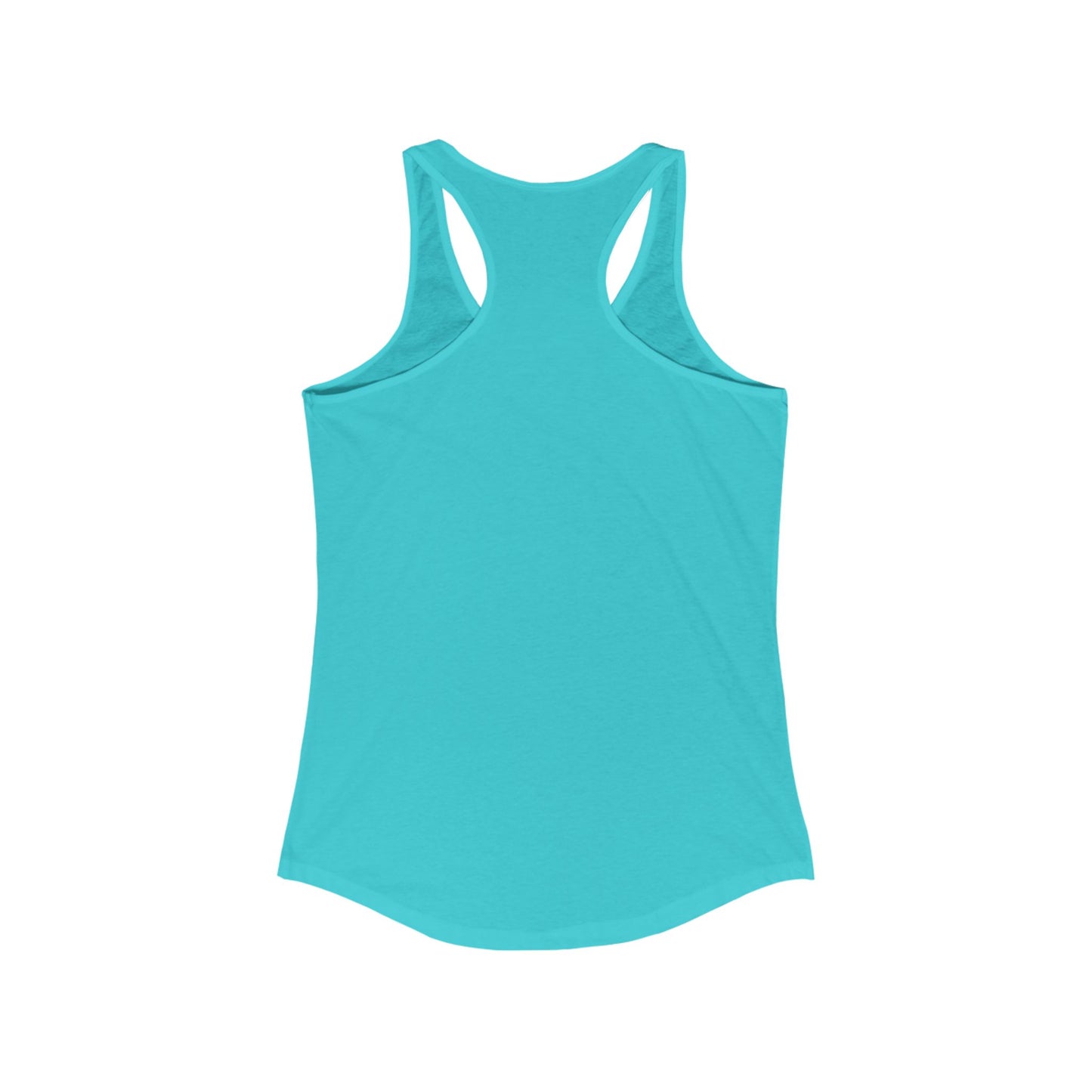Heart Splash Racerback Tank - Perfect for Workout, Summer Days, Casual Wear, Valentine's Day, Gift for Her