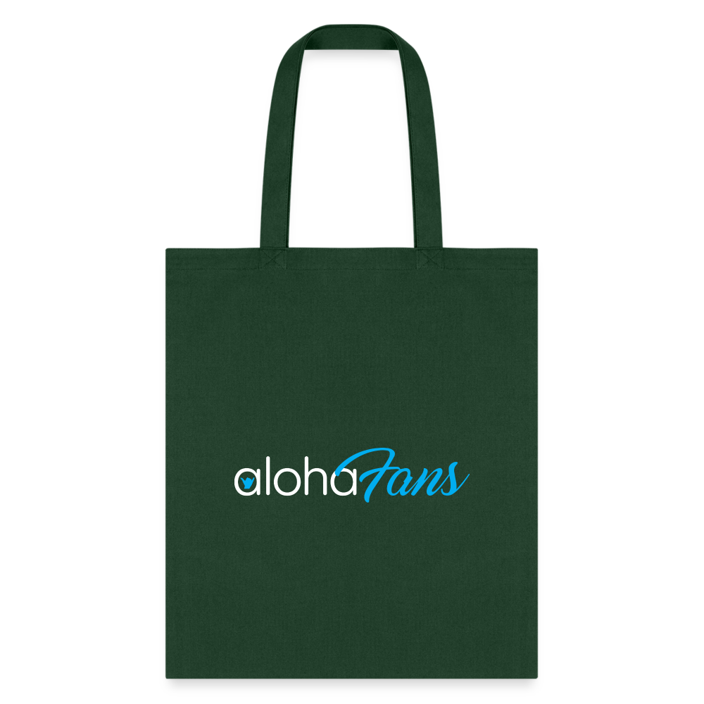 Aloha Fans Tote Bag - forest green