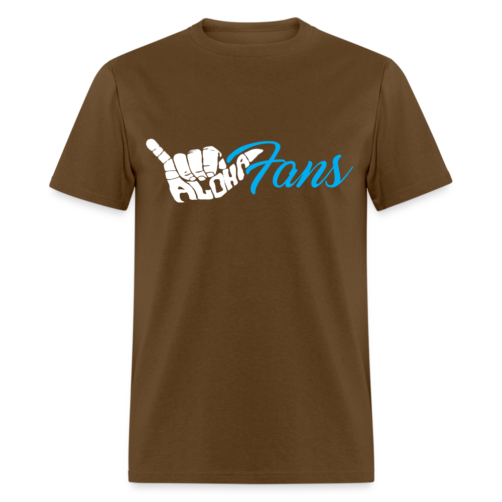 Shaka Aloha Fans Unisex Classic T-Shirt - brown