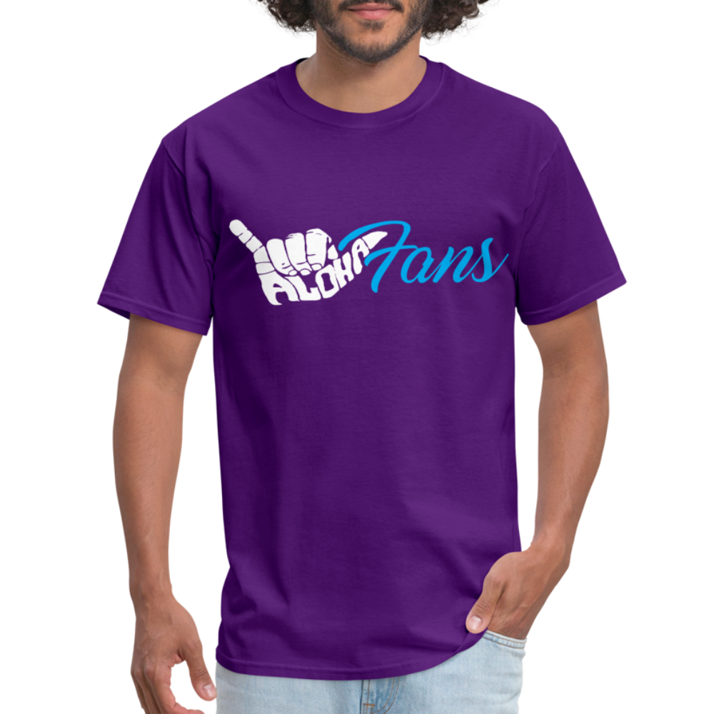 Shaka Aloha Fans Unisex Classic T-Shirt - purple