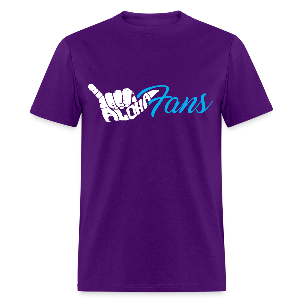 Shaka Aloha Fans Unisex Classic T-Shirt - purple