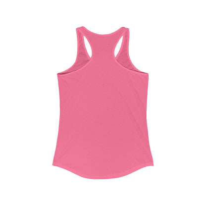 Heart Splash Racerback Tank - Perfect for Workout, Summer Days, Casual Wear, Valentine's Day, Gift for Her