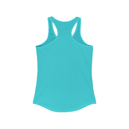 Heart Splash Racerback Tank - Perfect for Workout, Summer Days, Casual Wear, Valentine's Day, Gift for Her