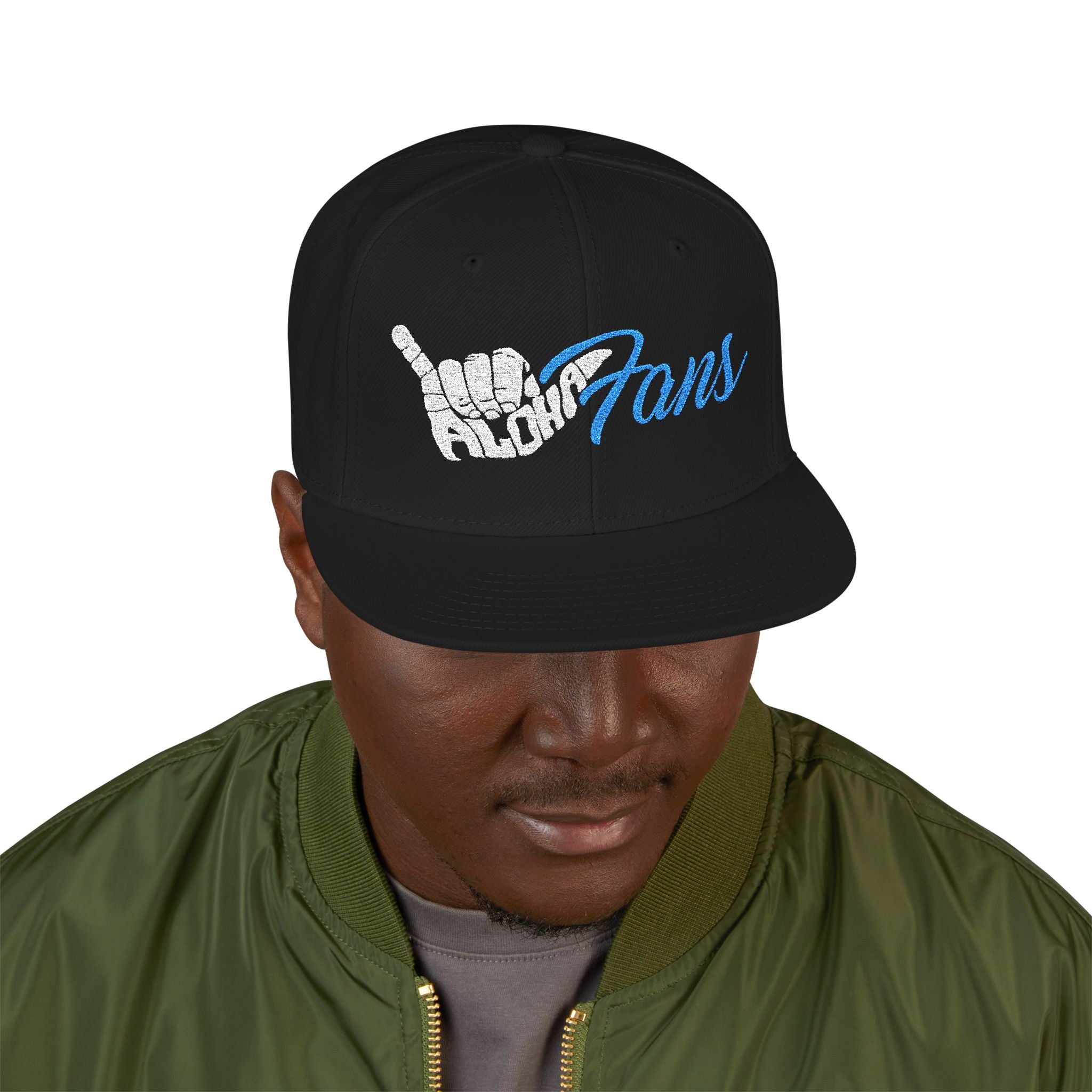 Snapback Cap Aloha Fans Embroidered