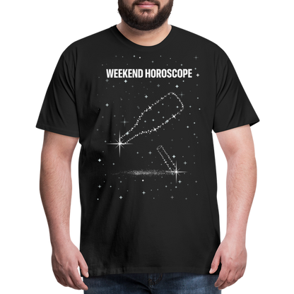 Weekend Horoscope Men's Premium T-Shirt - black
