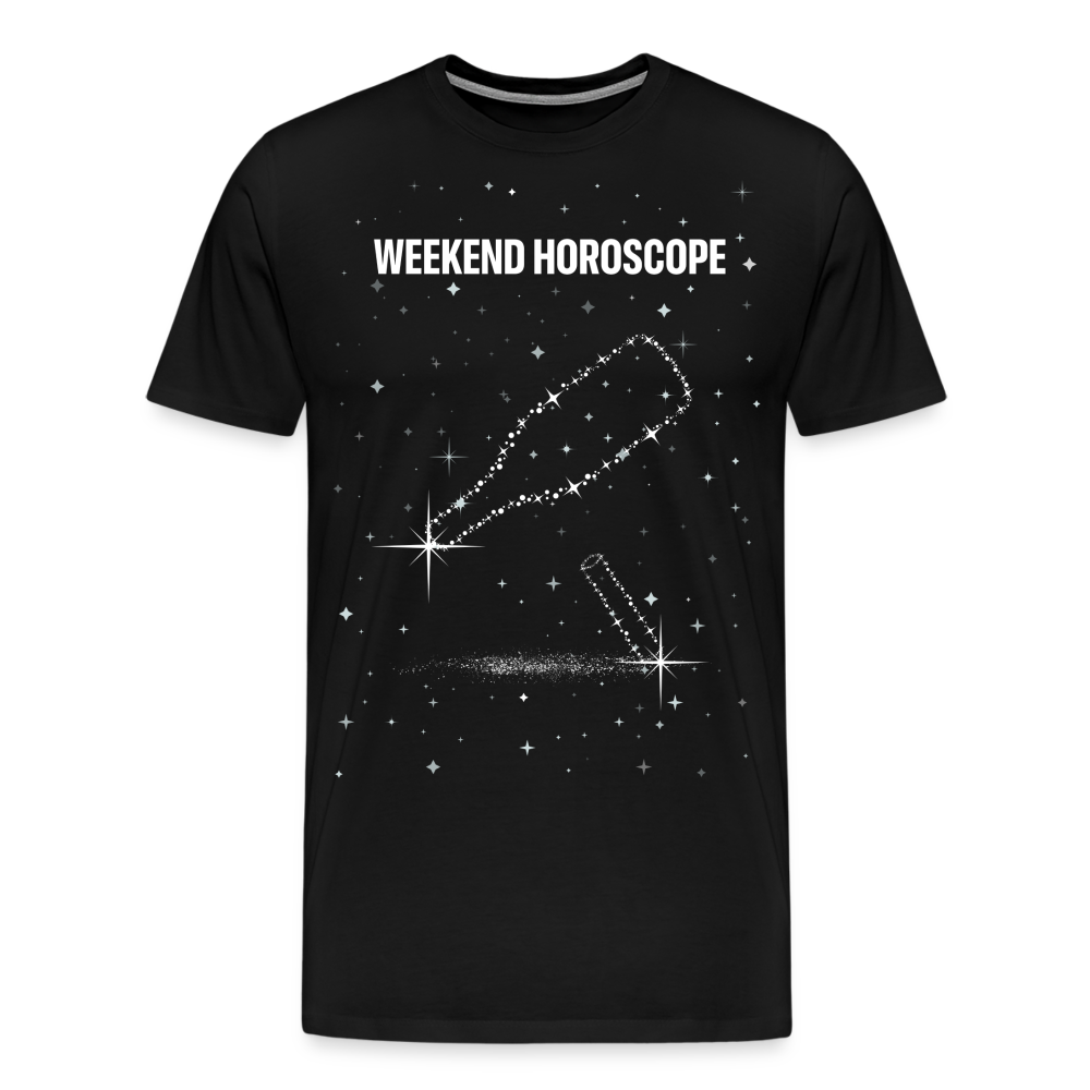 Weekend Horoscope Men's Premium T-Shirt - black