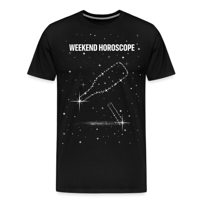 Weekend Horoscope Men's Premium T-Shirt - black