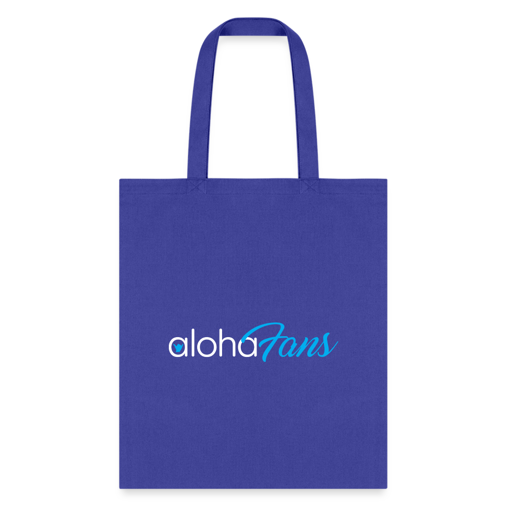 Aloha Fans Tote Bag - royal blue