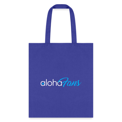 Aloha Fans Tote Bag - royal blue