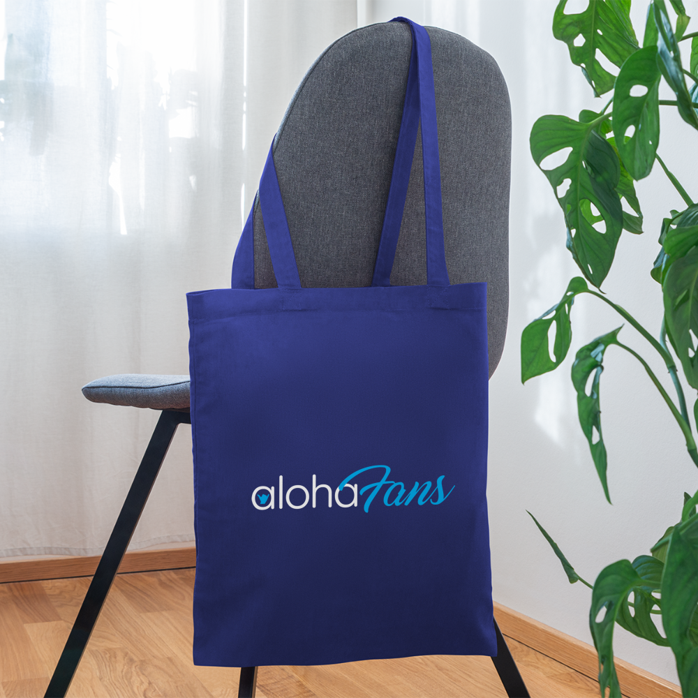 Aloha Fans Tote Bag - royal blue