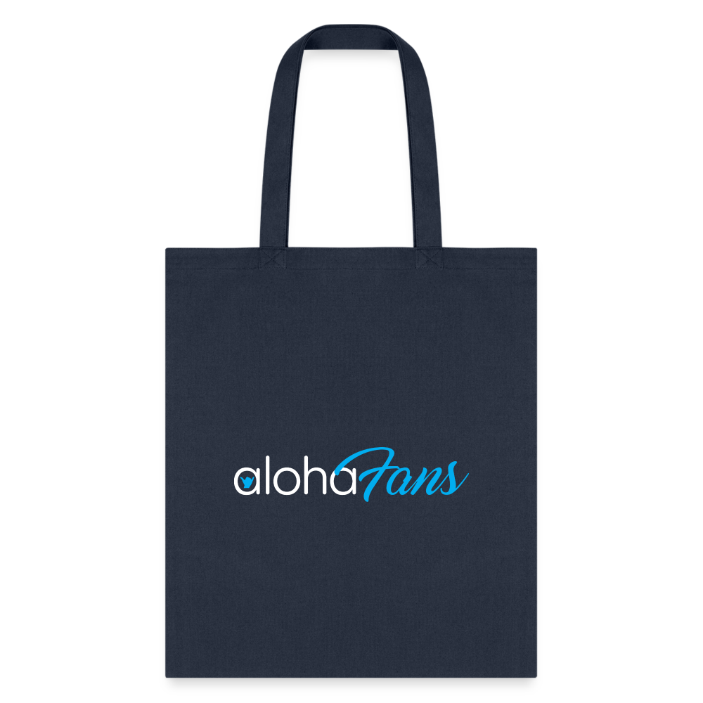 Aloha Fans Tote Bag - navy