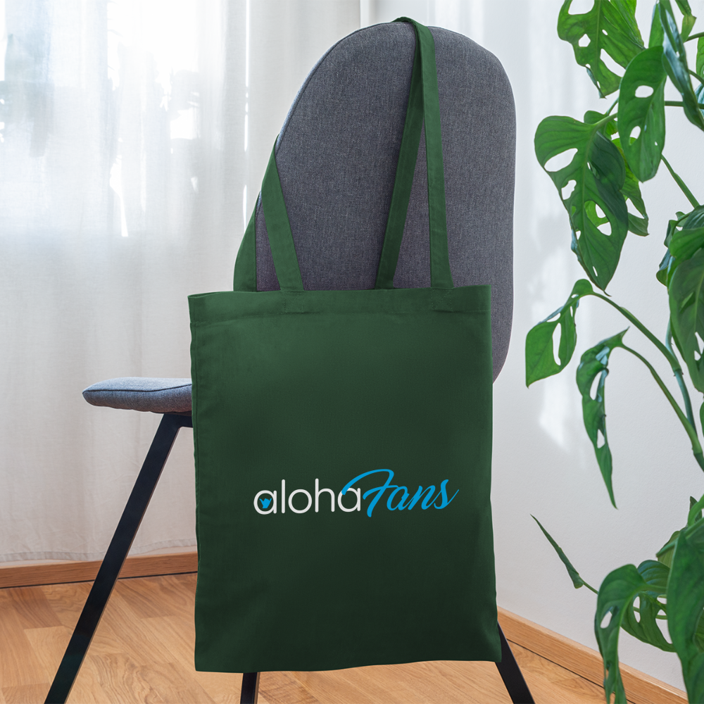 Aloha Fans Tote Bag - forest green