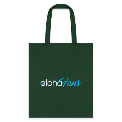 Aloha Fans Tote Bag - forest green