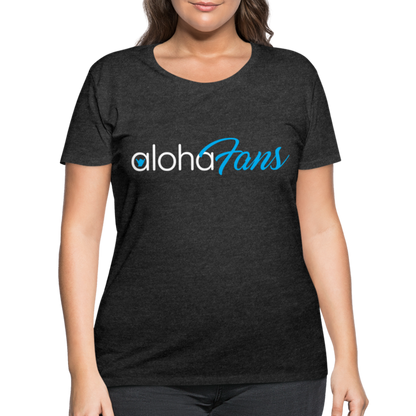 Aloha Fans Women’s Curvy T-Shirt - deep heather