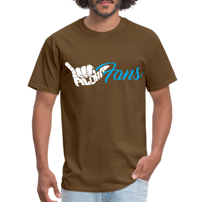 Shaka Aloha Fans Unisex Classic T-Shirt - brown