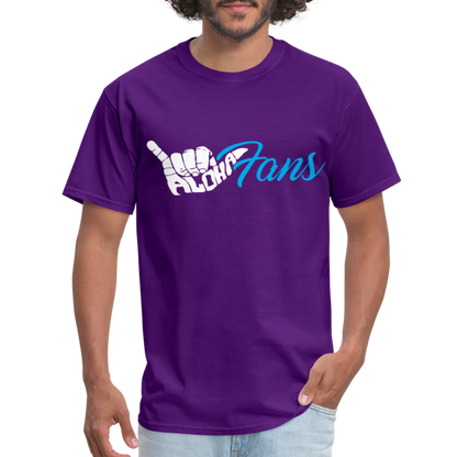 Shaka Aloha Fans Unisex Classic T-Shirt - purple