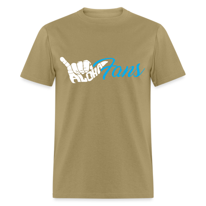 Shaka Aloha Fans Unisex Classic T-Shirt - khaki