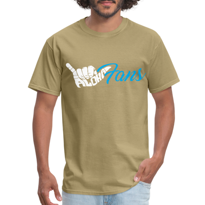 Shaka Aloha Fans Unisex Classic T-Shirt - khaki
