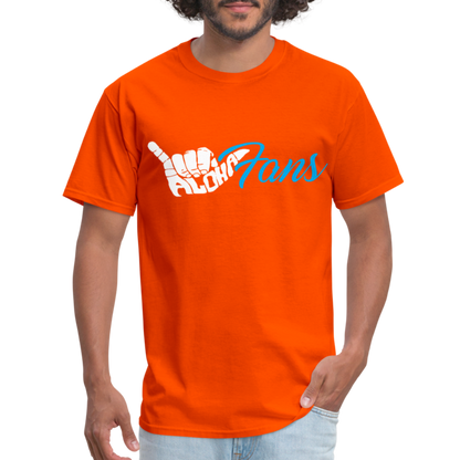 Shaka Aloha Fans Unisex Classic T-Shirt - orange