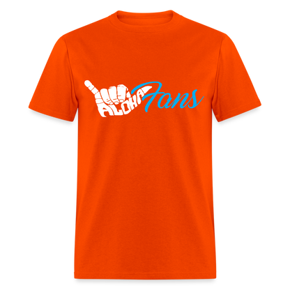 Shaka Aloha Fans Unisex Classic T-Shirt - orange