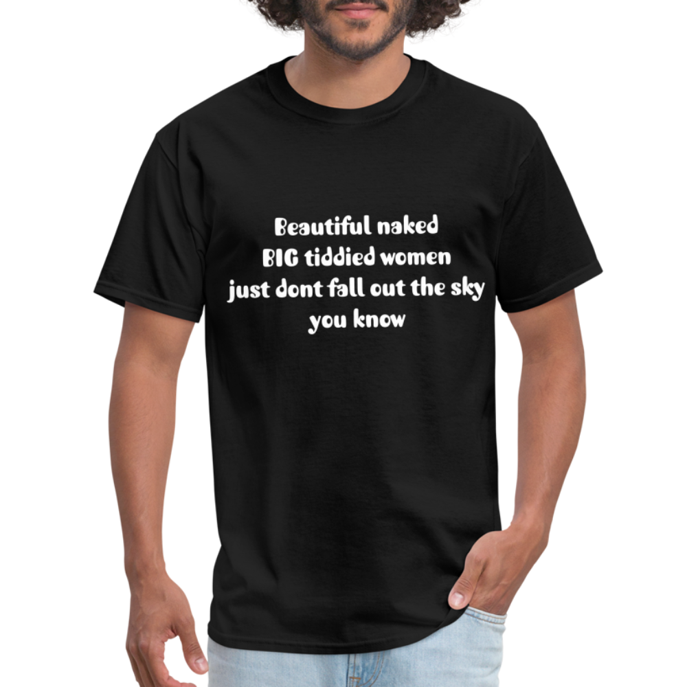 Woman out the sky Unisex Classic T-Shirt - black