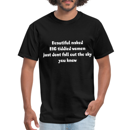 Woman out the sky Unisex Classic T-Shirt - black