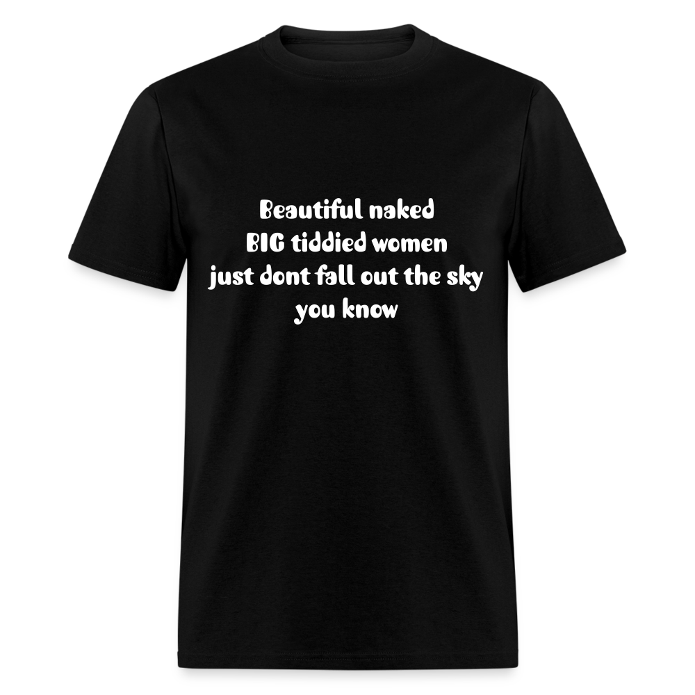 Woman out the sky Unisex Classic T-Shirt - black