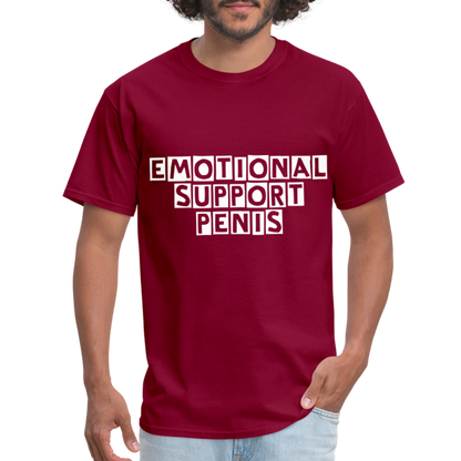 E.S.P. Unisex Classic T-Shirt - burgundy
